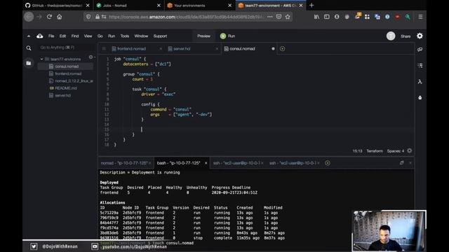 Phase 8 - Running Consul on Nomad смотреть онлайн