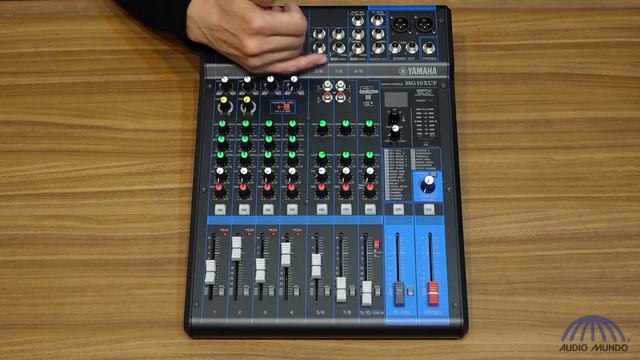 Mezcladora de audio de 10 canales marca Yamaha modelo MG10XUF смотреть онлайн
