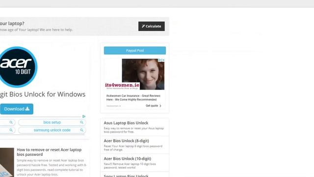 Another way to remove or reset Acer laptop 10 digit bios password - Tested Working смотреть онлайн