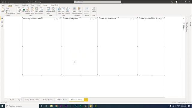 This 'Drill Through' Feature in PowerBI will take your report to Next level | MI Tutorials смотреть онлайн