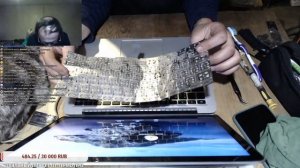 Ремонт ! Залитый MacBook Air 13 A1466 2017 и MacBook Pro 13 Early 2015 A1502