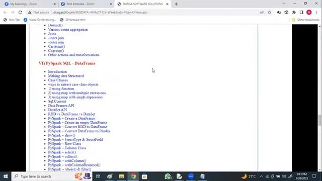 BIGDATA Analytics tutorials __ by Mr. N. Vijay Sunder Sagar Sir смотреть онлайн