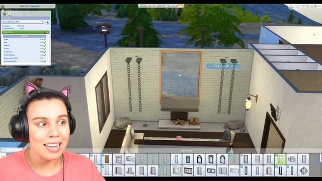 Building the NEW lot type in The Sims 4 Snowy Escape... смотреть онлайн