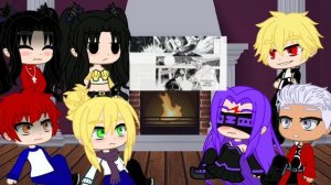 Personagens de Fate Stay night reagindo ao rap do Gojo (Takeru)