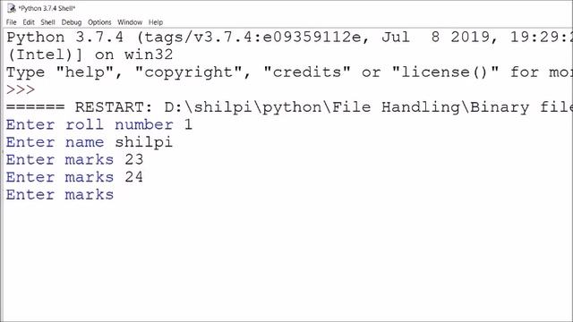 File Handling Part 9 | Computer Science Class XII (CBSE) | Binary File examples смотреть онлайн