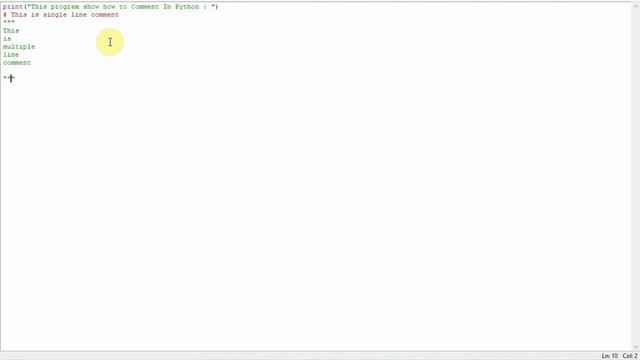 How to comment in Python : Python Tutorial смотреть онлайн