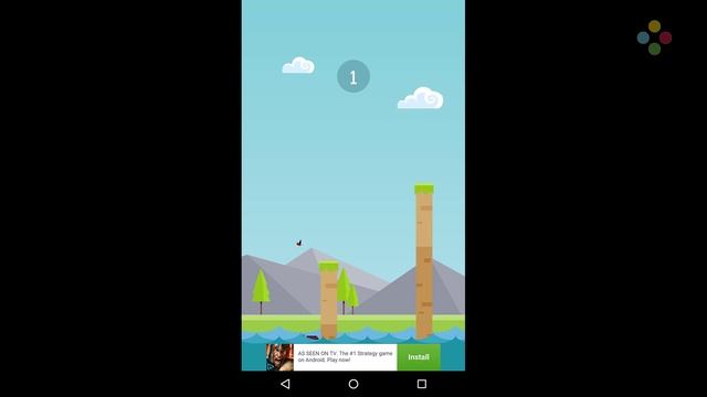 Spring Ninja - Let's Play with Game Glitch - Ketchapp смотреть онлайн