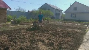 МОТОБЛОК В ДЕЛЕ / ПАШЕМ ЗЕМЛЮ