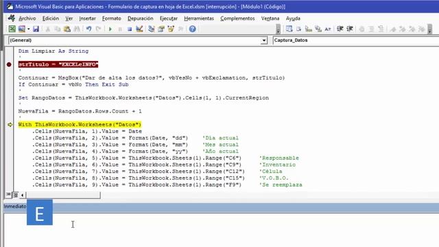 Capturar datos y guardarlos en otra hoja de Excel en forma de base de datos @EXCELeINFO смотреть онлайн