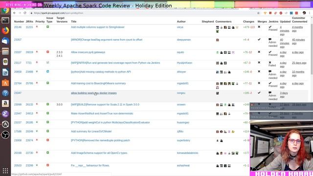 Weekly Apache Spark Code Review смотреть онлайн