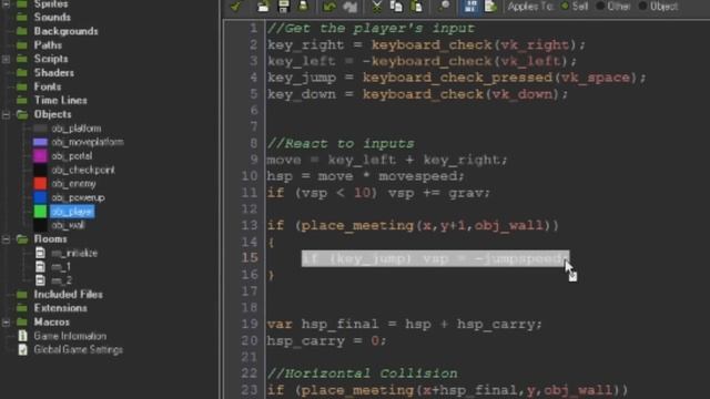 Game Maker Studio: Double Jump Tutorial [Platformer] смотреть онлайн