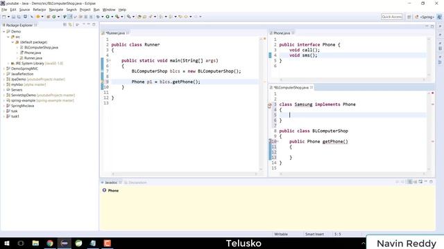 How Method returns instance of Interface in Java? смотреть онлайн
