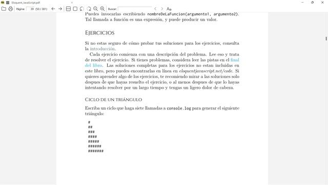 Eloquent JavaScript Cap 2 - comentarios y ejercicios finales - practicas javascript смотреть онлайн