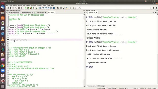 Basics of Python IDE and Structure смотреть онлайн