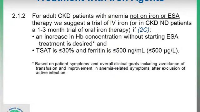 Current anemia management guidelines: Update смотреть онлайн
