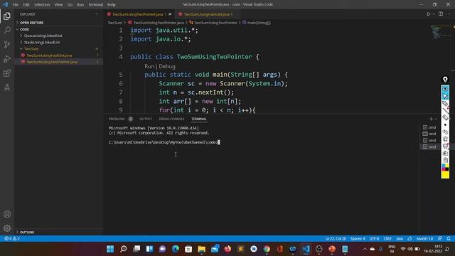 Two Sum | two-pointer | HashSet | Arrays | JAVA смотреть онлайн