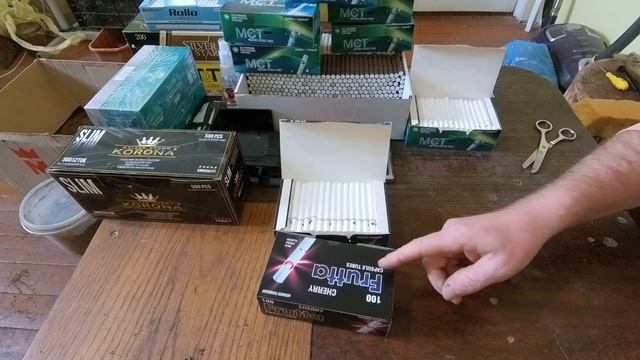 Гильзы с капсулой Frutta,MCT,Tropicool, Cherry, Apple Mint, Berry Mint, Fruit, Menthol