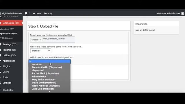 Import Contacts from a CSV File смотреть онлайн