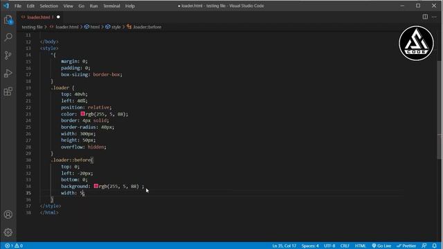 How To Make A Beautifull CSS LOADER Animation смотреть онлайн