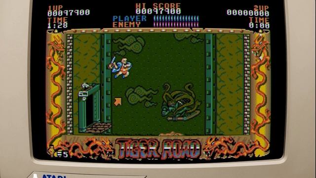 Tiger Road - Atari ST (1989) смотреть онлайн