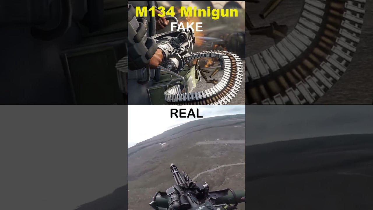 M134 Minigun Sound Effect смотреть онлайн