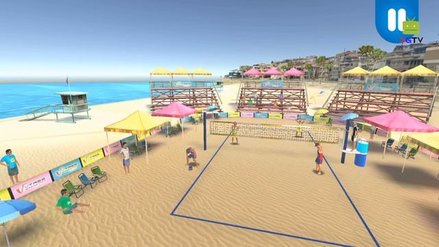 Beach Volleyball 2016 (by VTree Entertainment) Android Gameplay [HD] смотреть онлайн