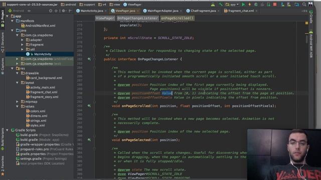 Android App Tutorials - Build Snapchat Ep. 2 - ViewPager смотреть онлайн