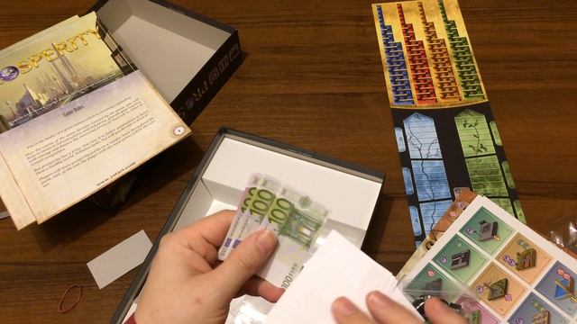 Распаковка настольной игры Prosperity (Процветание) смотреть онлайн