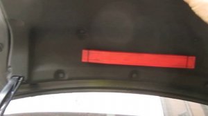 Chevrolet Aveo механизм открытие закрытие багажника