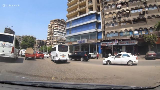 Zamalek → El Muski → Zeitoun - Driving In Cairo, Egypt ??