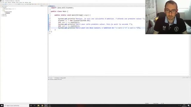 APPRENDRE A CODER EN JAVA #4BIS RÉSOLUTION DU TP смотреть онлайн
