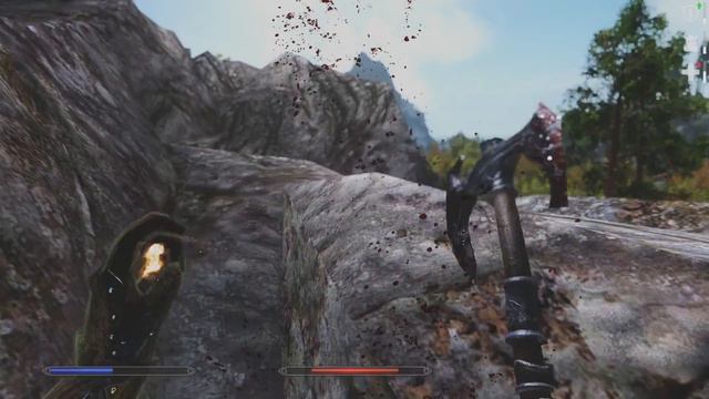 Skyrim Lets Play w/ Perkus Maximus 400+ mods Ep 17 Tough Bandits смотреть онлайн