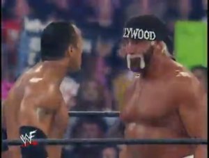 Халк Хоган vs Рок, WrestleMania XVIII (RU)