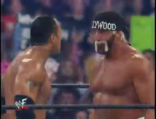 Халк Хоган vs Рок, WrestleMania XVIII (RU)