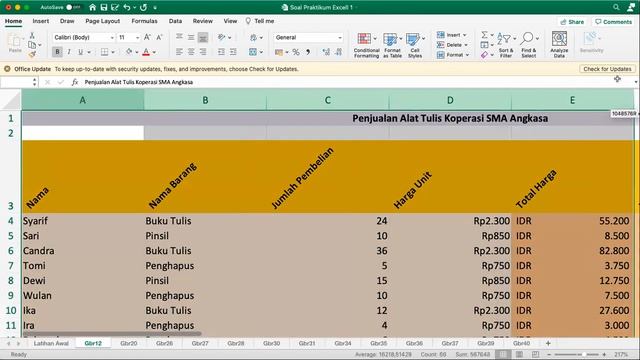 MS. EXCEL (1) : PENJELASAN MODUL APLIKOM смотреть онлайн