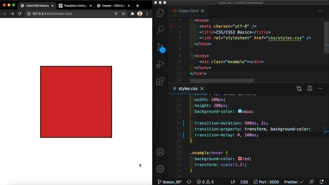 CSS3 #18 Плавные переходы (Transition)
