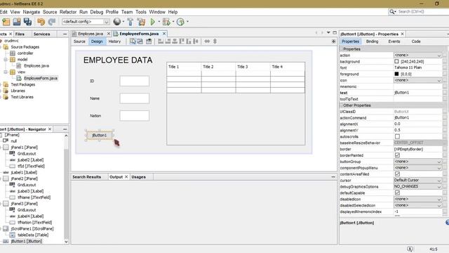 MEMBUAT APLIKASI JAVA SWING CRUD DENGAN MVC PATTERN #PART 1 смотреть онлайн