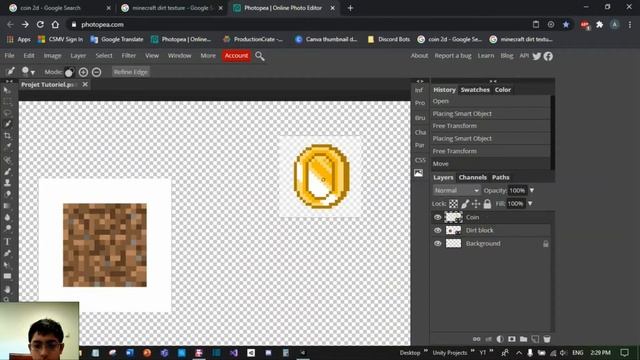 BASE D'UNITY! Base de jeux vidéo, outils, même un PHOTOSHOP GRATUIT et plus! FRANÇAIS смотреть онлайн