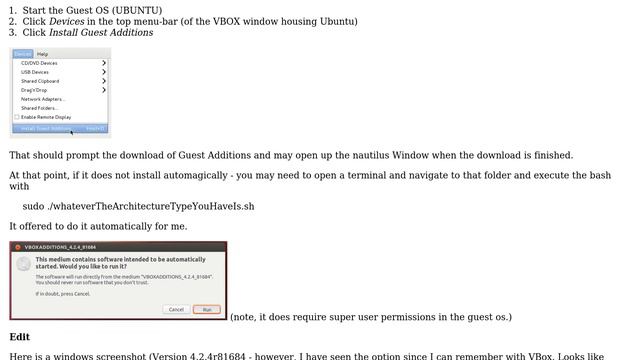 Mount Gives Unknown Filesystem Type 'vboxsf' (3 Solutions!!)