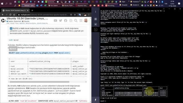 Ubuntu 18.04 Üzerinde Linux, Apache, MySQL, PHP (#LAMP) Kurulumu смотреть онлайн