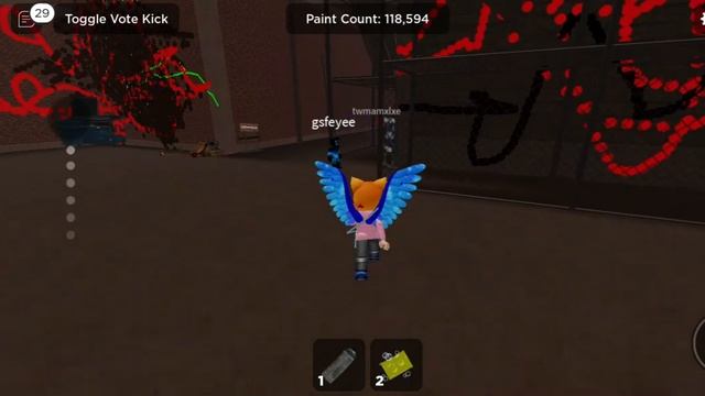 РАЗРИСОВАЛ ВЕСЬ ГОРОД ГРАФФИТИ !Roblox смотреть онлайн