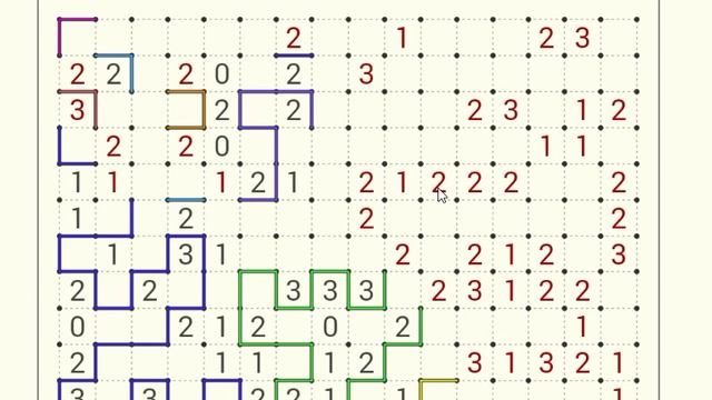Slitherlink Square-Large-Medium #107 смотреть онлайн
