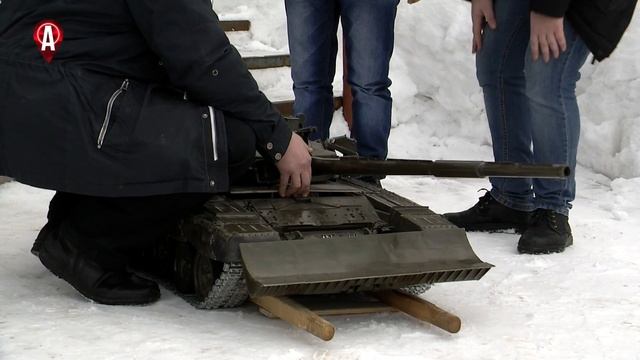 ТАНК НА УЛИЦАХ АРХАНГЕЛЬСКА