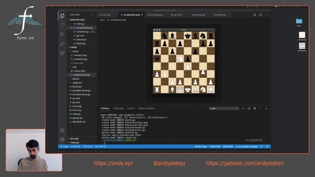 Building a Chess GUI with Fyne смотреть онлайн