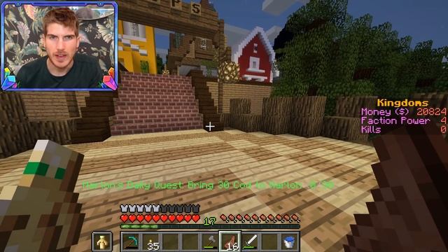 BUILDING A SECRET BASE!! | Kingdom Craft Factions #3 смотреть онлайн