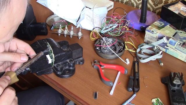 как отпаять микросхему смотреть онлайн