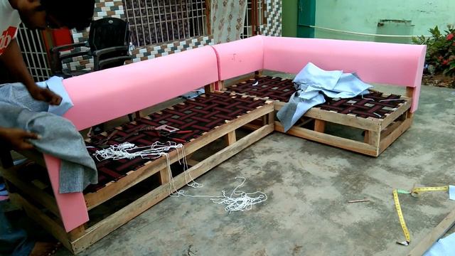 Watch this video on how Corner Sofa Set is Made. New Model Latest Designing Corner Sofa смотреть онлайн