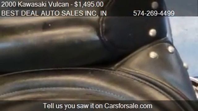 2000 Kawasaki Vulcan 750 Cruiser For Sale In Warsaw, IN 4658