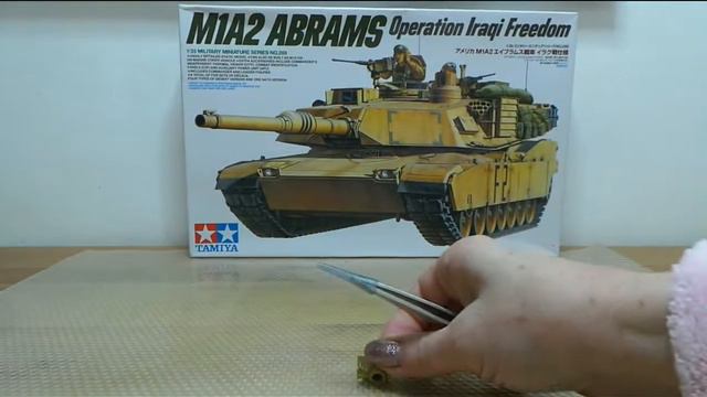 M1A2 ABRAMS.Аssembly model of the tank.Сборка башни.Часть1.Видео5 смотреть онлайн