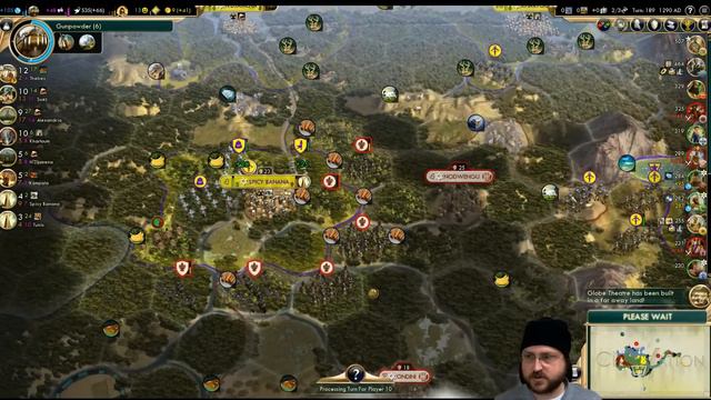 Civilization 5 - Walk like an Egyptian - Earth / True Start Location - Part 10 смотреть онлайн